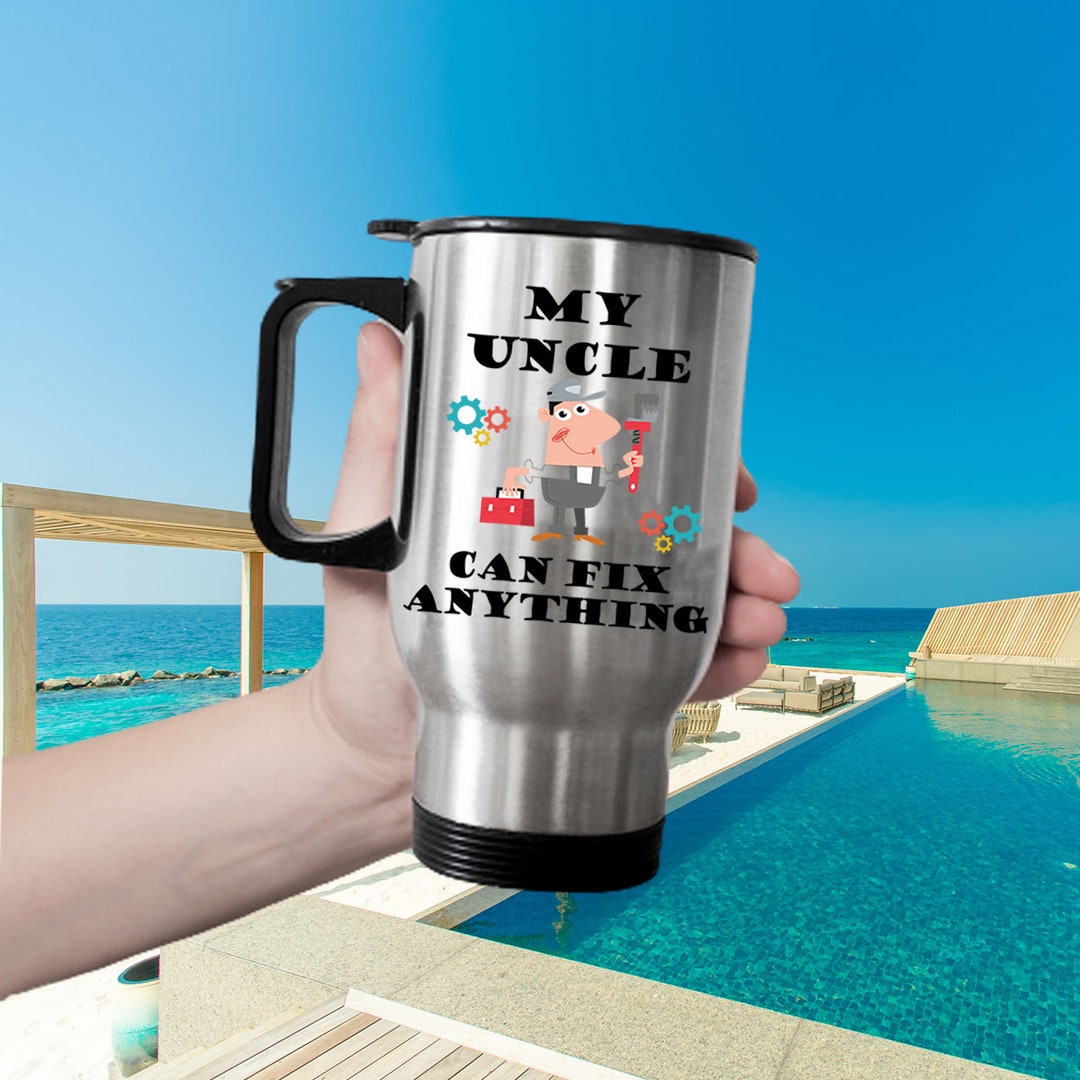 special uncle travel mug