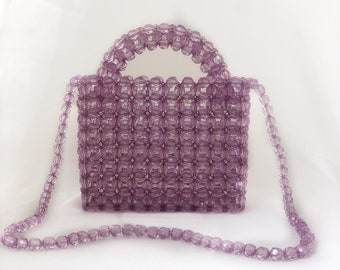 bead crystal bag