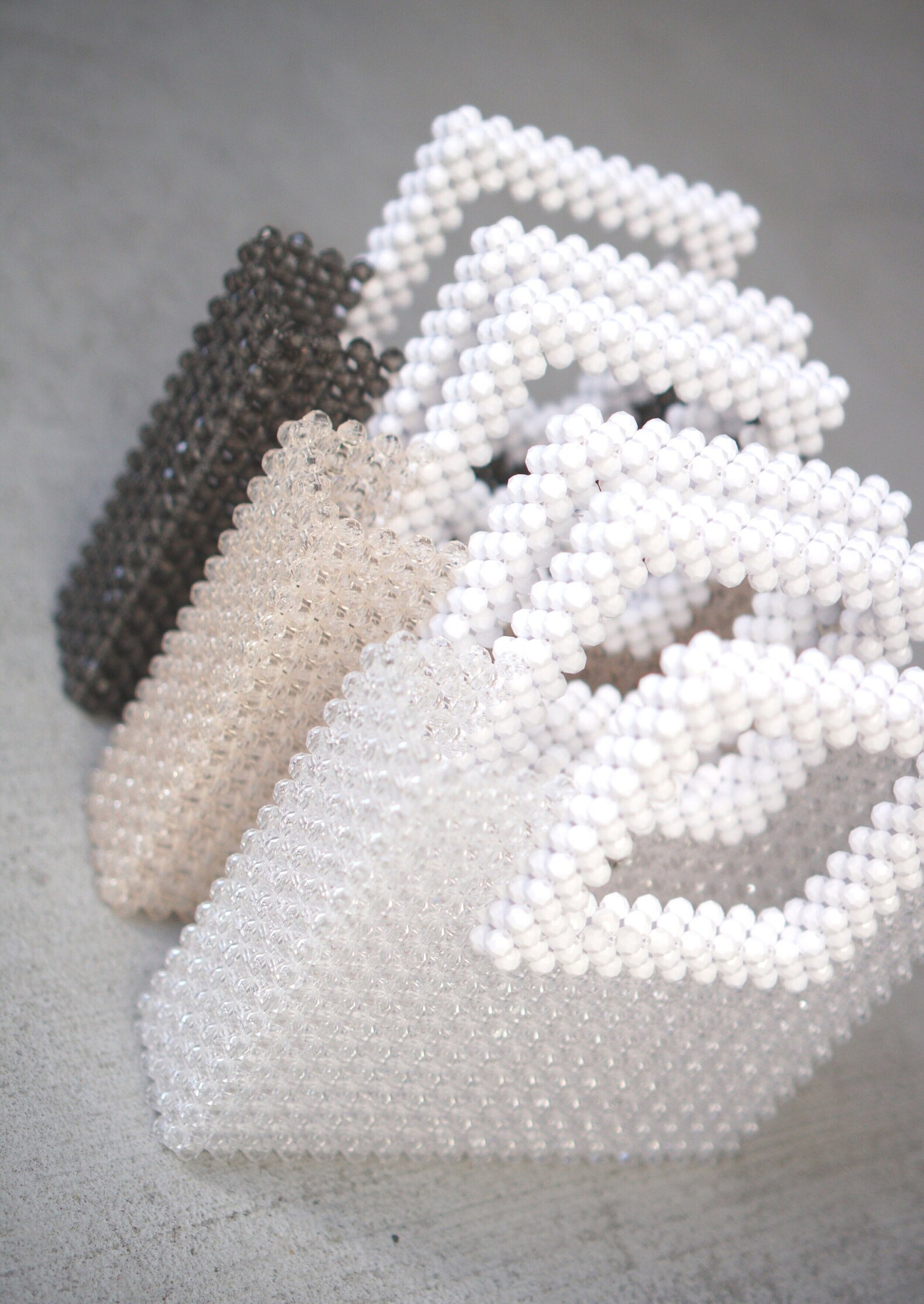 Crystal bead bag Bead shoulder bag Women Bead bag Bead Bag Etsy