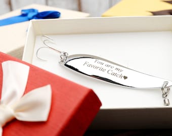 Personalized Fishing Lure, Gift for Dad, Grandpa, Fisherman