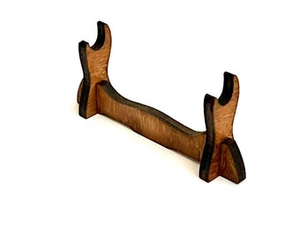 Handmade Lure Stand display wood  - WITHOUT LURE
