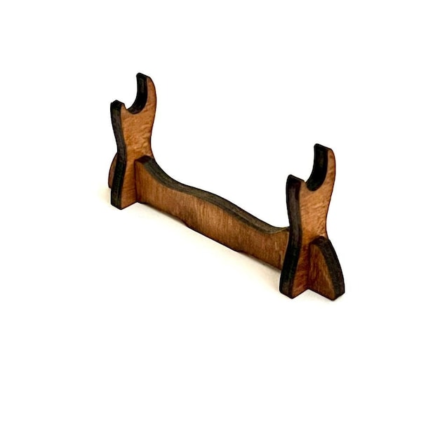 Handmade Lure Stand display wood  - WITHOUT LURE