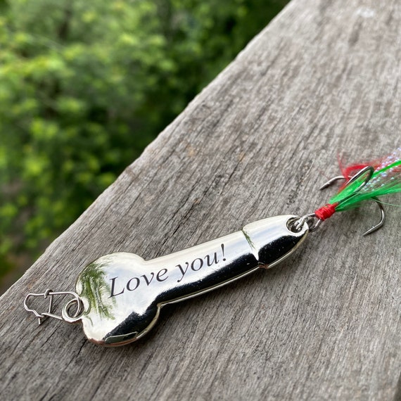 Masterbaiter Funny Lure Joke Fun Gift Prank Penis Lure Fishing Buddy Gift  Daddy Funny Gift Friend Penis Lure Custom Lure Christmas Gift 