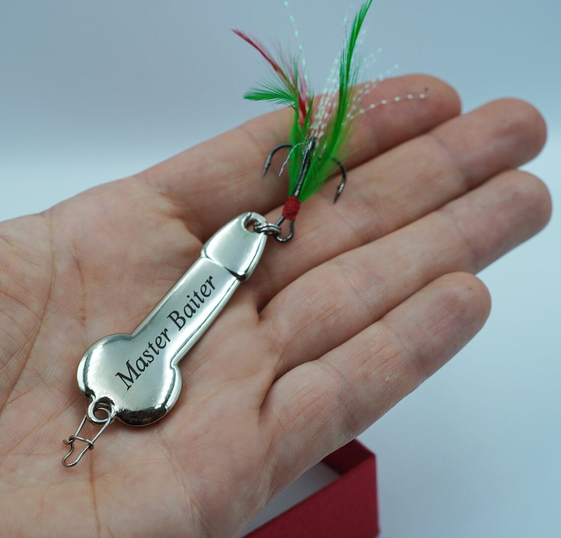 Personalized fishing gift lure custom Funny gift penis lure Etsy