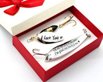 Fathers day gift for fisherman Dad Gift for Uncle Personalized Lure for husband Brother Anniversary fishing ideas Vatertag sgeschenk