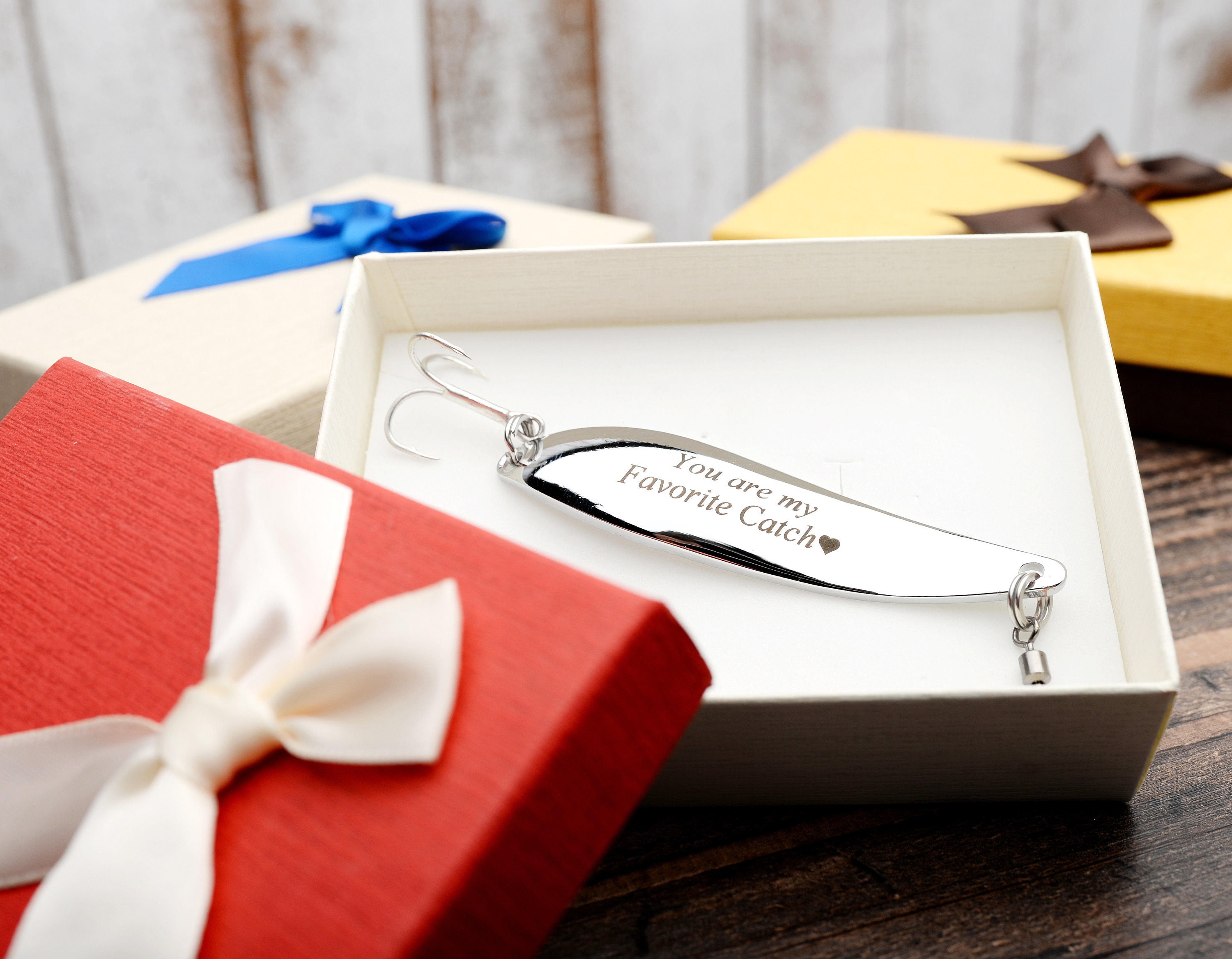 st valentine&#39;s day gift Fishing Custom Lure father&#39;s  gift fisherman Gift for Dad Uncle husband Anniversary Vatertag sgeschenk Reel Bait