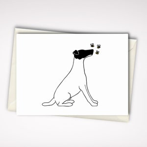 Smooth Fox Terrier Greeting Card | Smooth Fox Terrier | Fox Terrier
