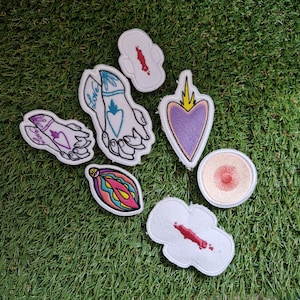 Washable Embroidered Make-up Remover Pads