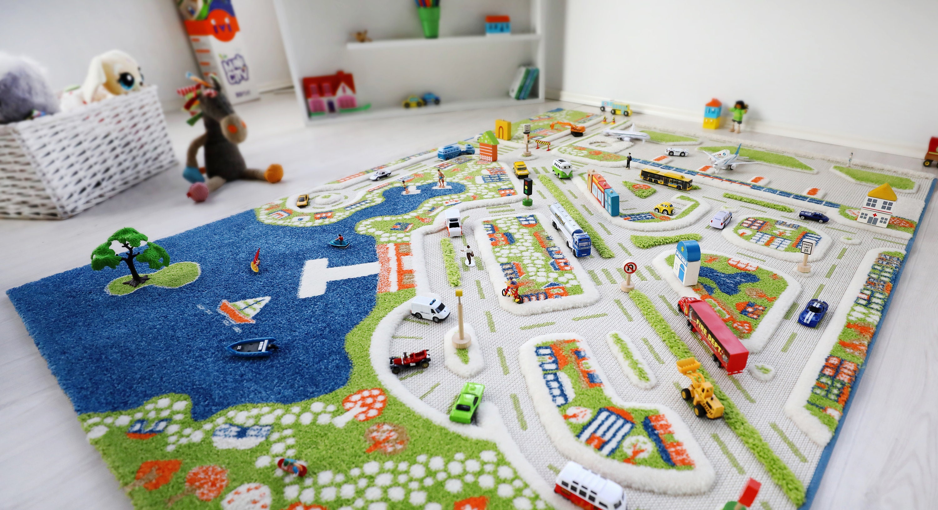 Melissa & Doug Food Fun Playmats