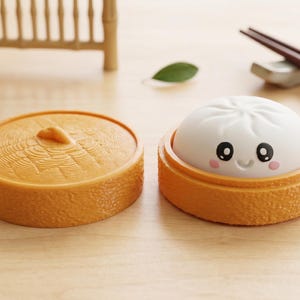 Kawaii Dumpling Clicker Stressavlastningsleksak