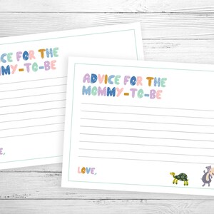 ADVICE CARDS, advice for mom to be cards, advice cards for new mom, advice cards for baby shower, gender neutral