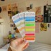 Taylor Swift Annotating Bookmark 