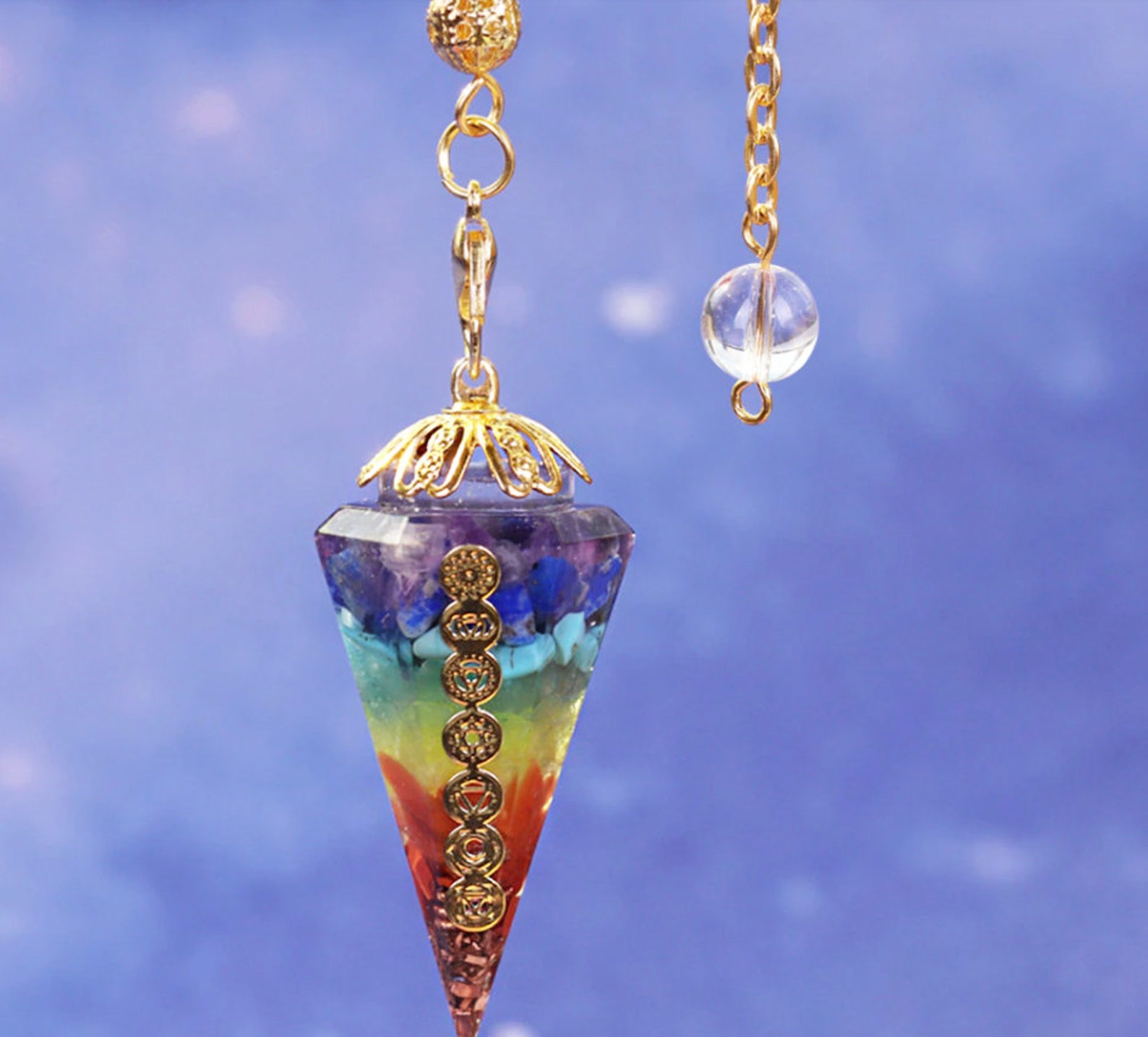 Powerful Chakra Balancing Pendulum Chakra Healing Pendulum Etsy