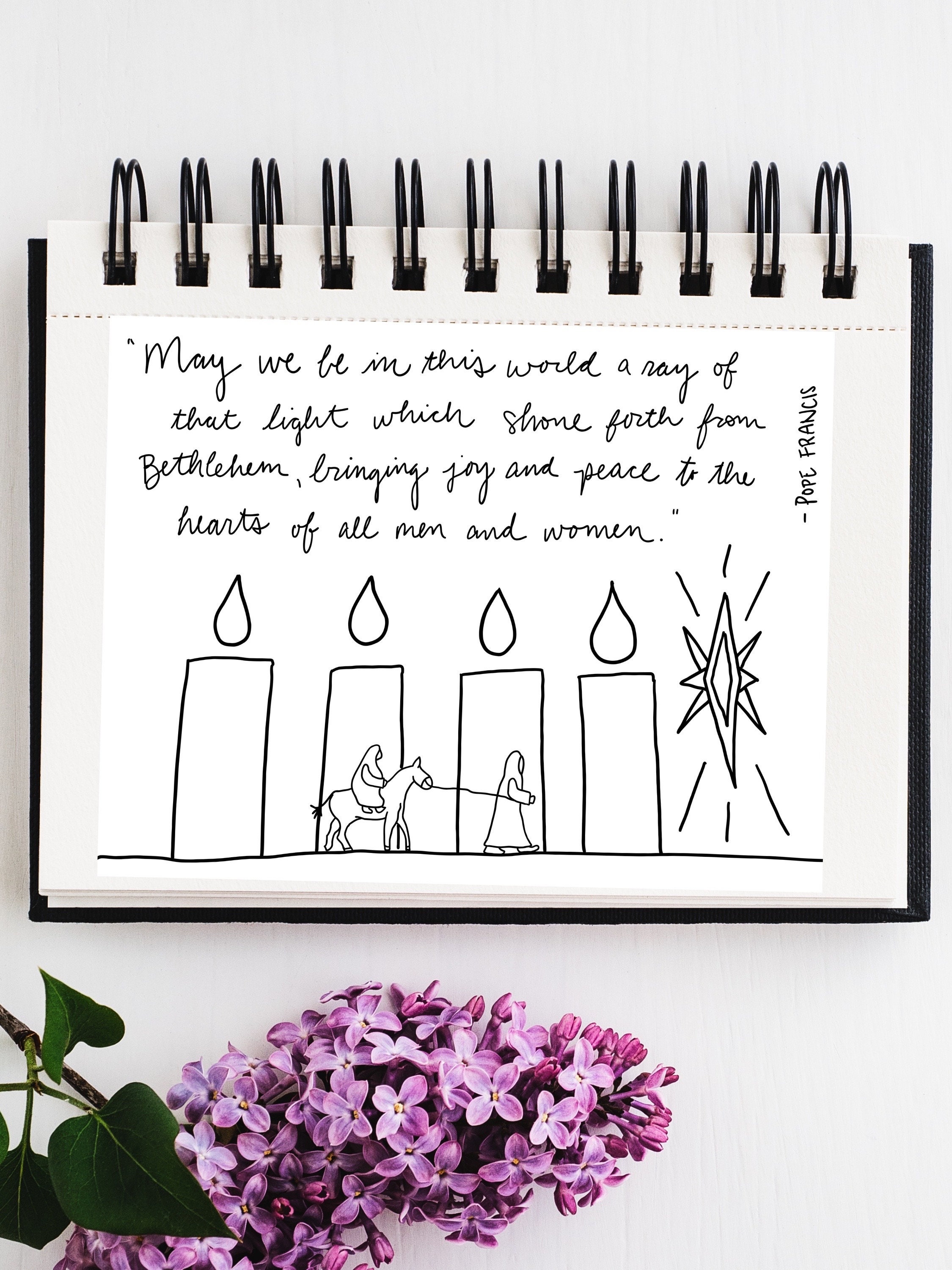 Printable Advent Candles Coloring Page for Kids Catholic Coloring Pages