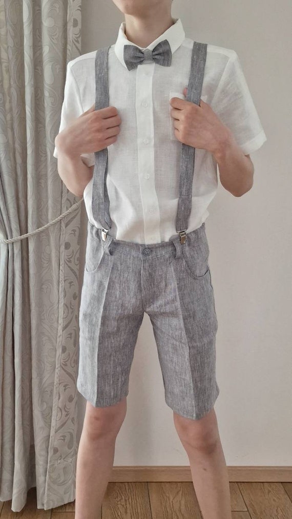 dress shorts with suspenders Men's Fashion shorts with suspenders