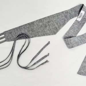 Obi Style Wrap Belt/ Linen Belt/ Wrap Belt/ Wide Belt / Japanese Style Belt /more color available/wide belt/ woman belt/ wide woman belt