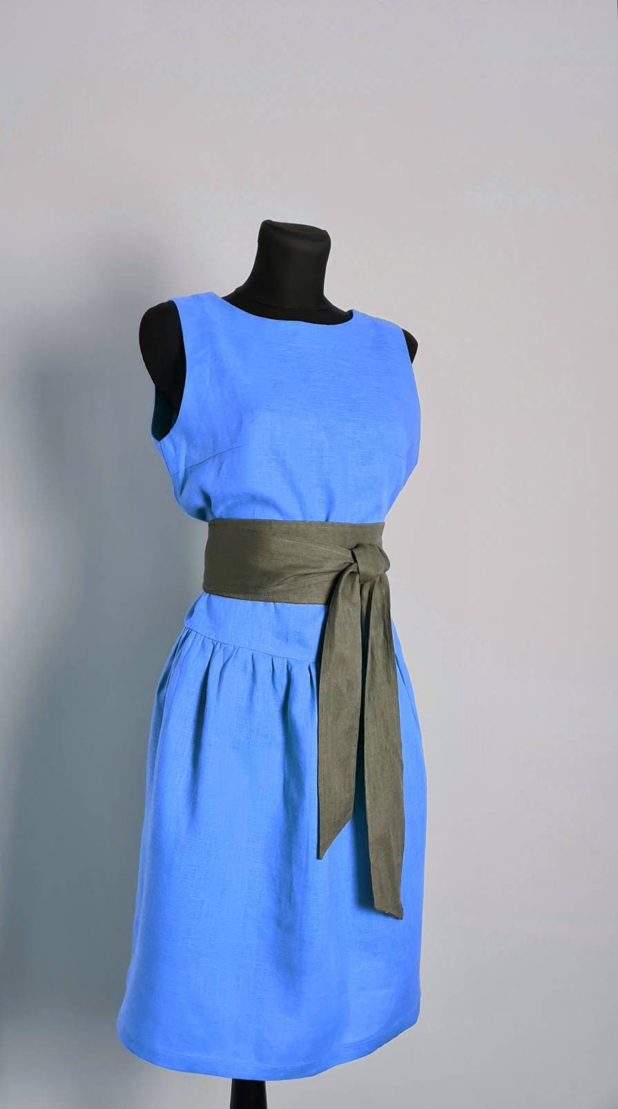 【I AM MARI】[Belt + inner set] Obek Pattern Chiffon Long OP Petite Chiffon Ring Detail Cut Out Maxi Dress | boohoo