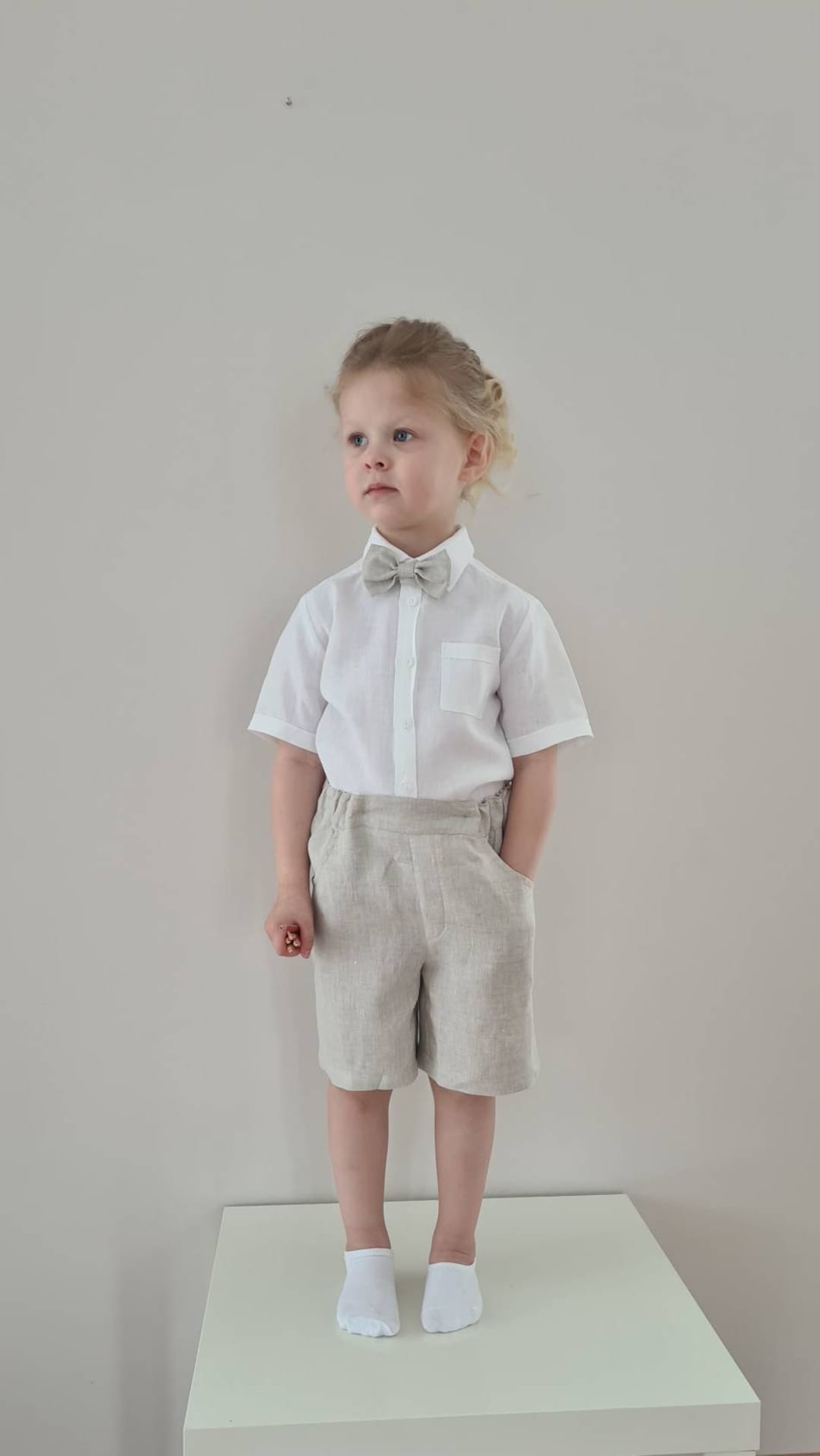 【papier】Boy Meets Shorts / Beige papier】Boy Meets Shorts / Beige