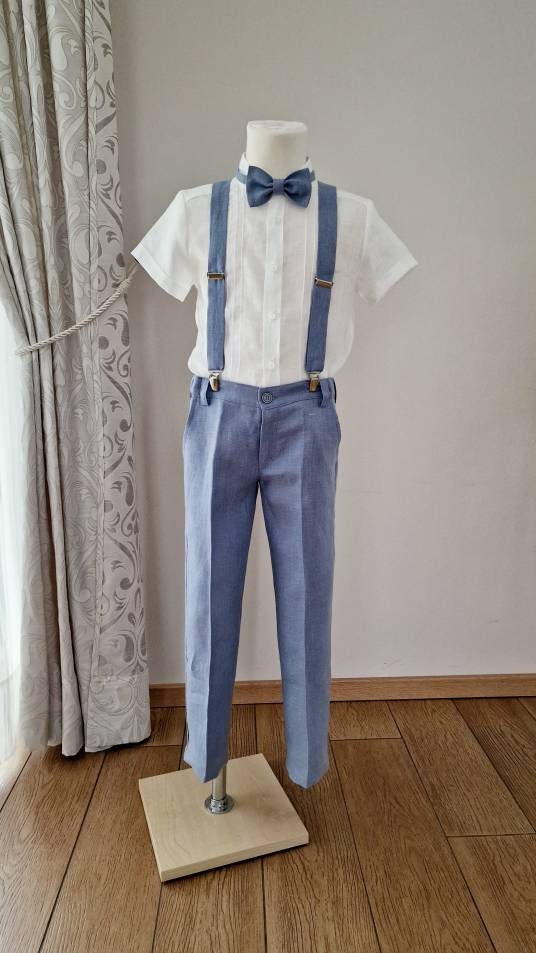 Toddler Boy Grey Dress Pants - Etsy Canada