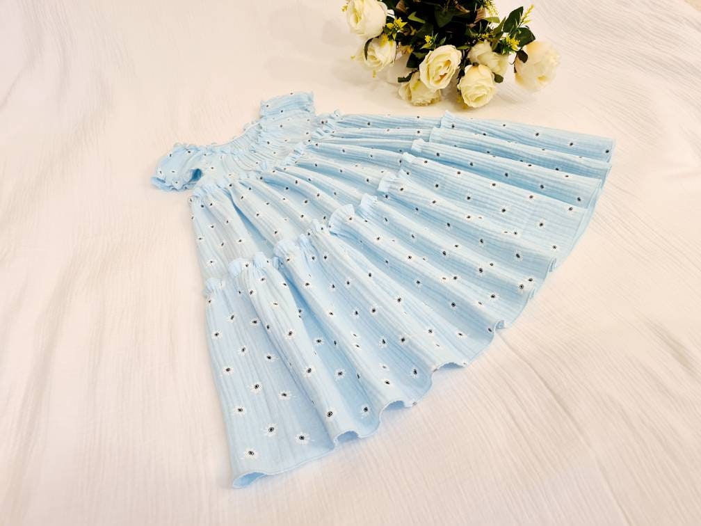 Baby dress double gauze dress baby gauze clothes baby Etsy