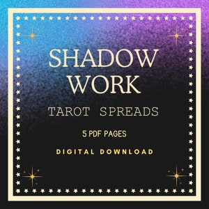Stesura dei tarocchi del lavoro ombra, lavoro ombra, guarigione del bambino interiore, stesura dei tarocchi, oracolo, divinazione, stesura dei tarocchi di guarigione, carte dei tarocchi, crescita
