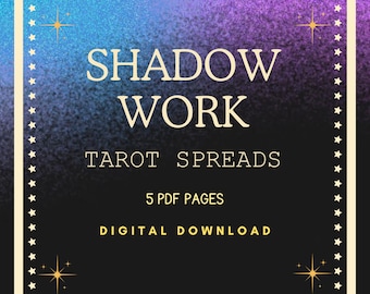 Shadow Work Tarot Spreads, Inner Child Healing (PDF Pages)