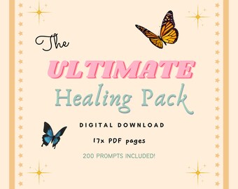 200 Shadow Work Prompts, Inner Child Healing, Self Discovery (Pdf)