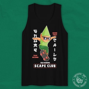 Osrs Gnome Skater Tank Top: Old School Runescape Gamer Gift