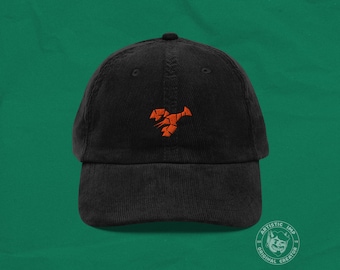 Embroidered OSRS Corduroy Cap: Old School Runescape Gamer Hat