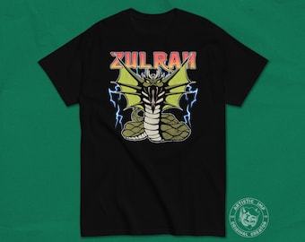 Vintage Zulrah T-Shirt: Unisex Old School Runescape OSRS Gaming Shirt