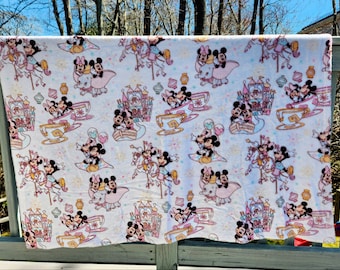Kocyk Minky Myszki Miki i Minnie, Kocyk Sherpa Myszki Miki, Kocyk dla niemowląt Disney, Kocyk Myszki Miki, Kocyk Myszki Minnie, Kocyk dla dzieci Disney, Prezent Myszki Miki