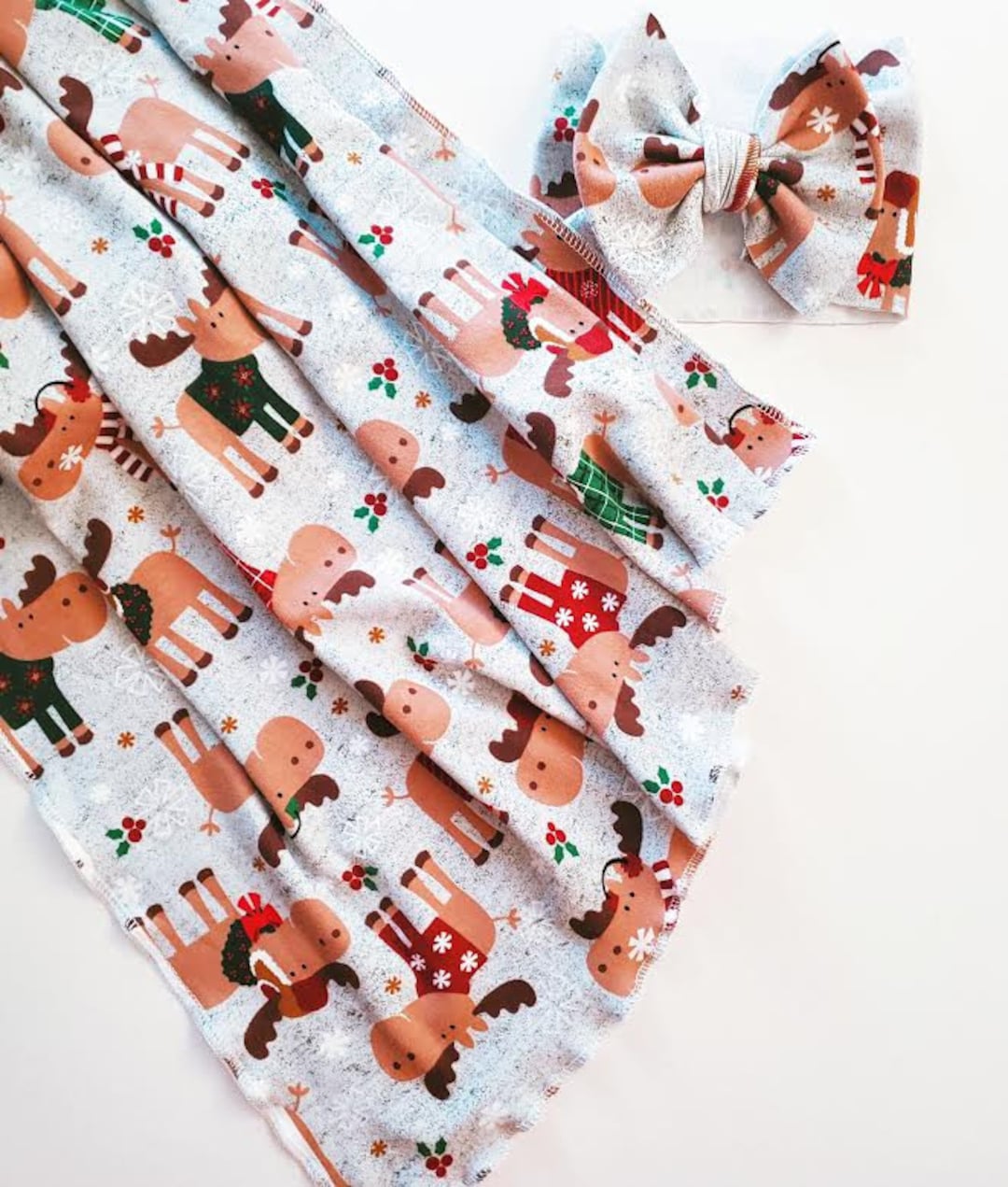 Christmas Swaddle, Christmas Blanket, Holiday Swaddle, Holiday Swaddle