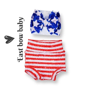 Stars and stripes sparkle baby outfit,4th of July Glitter toddler Bummie,4th Glitter baby outfit,Patriotic diaper cover,Glitter bummie