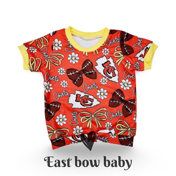 Kansas City Chiefs Short Sleeve Top, Chiefs Top,kansas City Chiefs