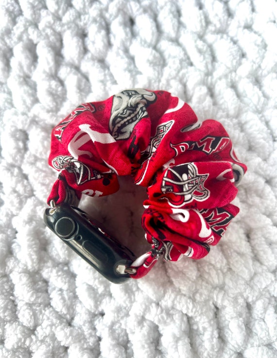 Apple Watch Band Alabama Crimson Tide Scrunchie Watch Band Cotton Great as Gifts 38 40 41mm 42 44 45mm Size Chunkie Scrunchie Etsy