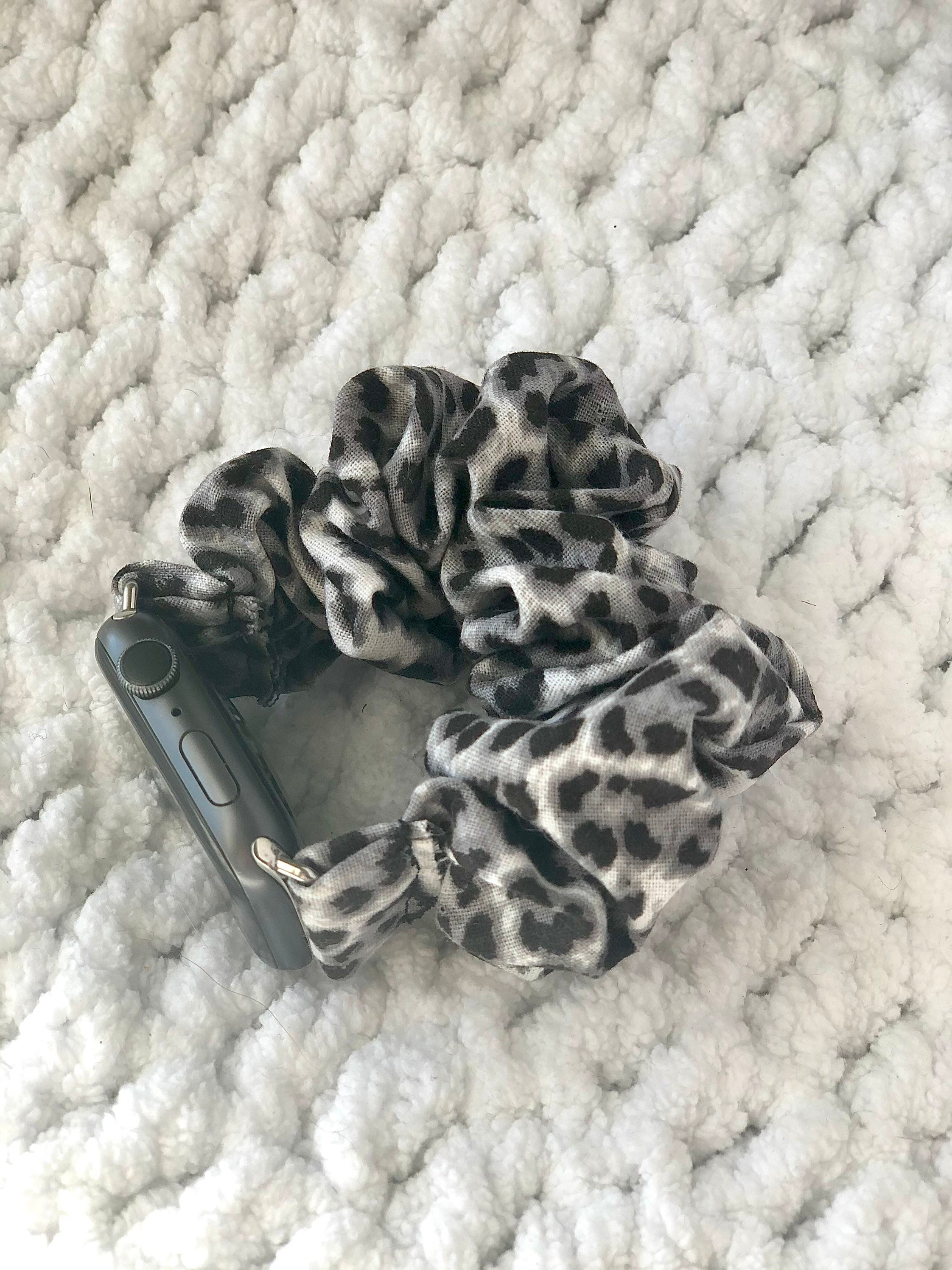 Apple Watch Cheetah Scrunchie Etsy