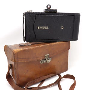Antique Kodak Compact Pocket Camera with case
