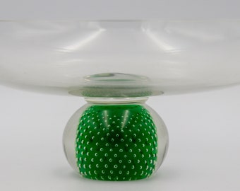 Organic Shaped Iridescent Glass Stones, Set of 3 - Swirl