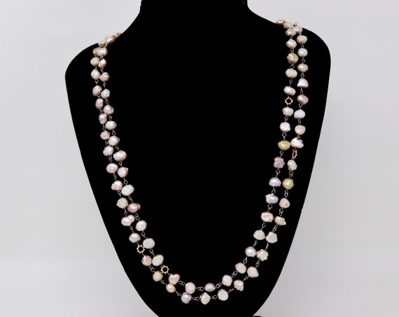 DC Designer Baroque Soufflé Pearls & 18K Gold cir… - image 3