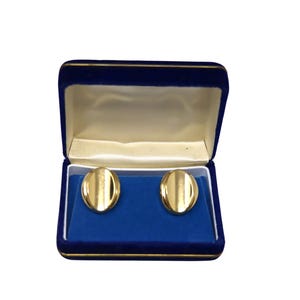 Vintage Dior gold tone clip  on earrings