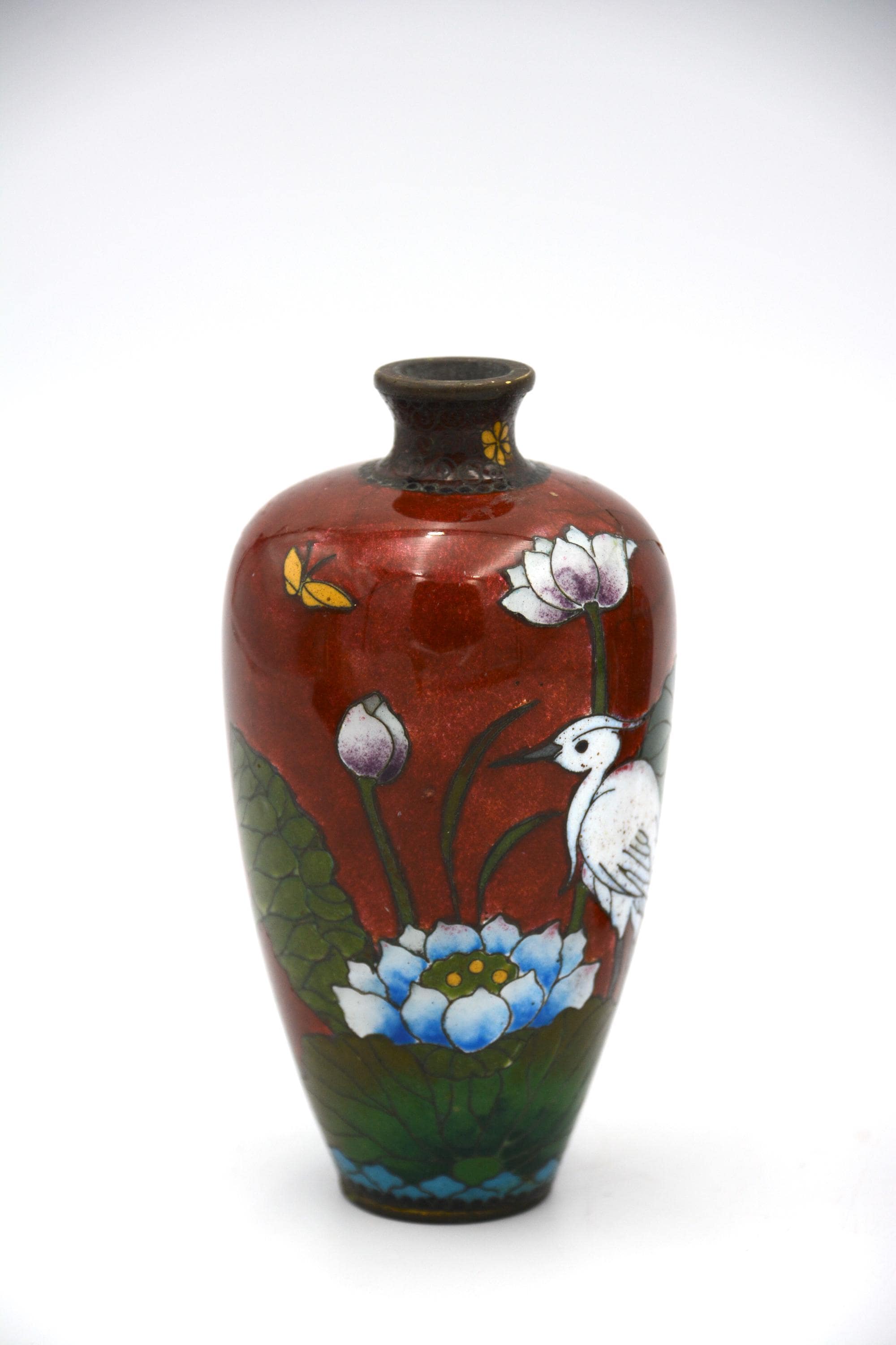 Asian butterfly vase - Etsy 日本