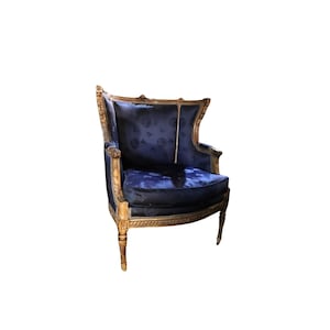 Antique French Jean Baptiste Séné Armrest Chair, Shepherdess, Louis XVI period, Paris around 1780