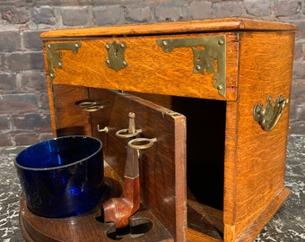 Vintage Cigar Oak Box
