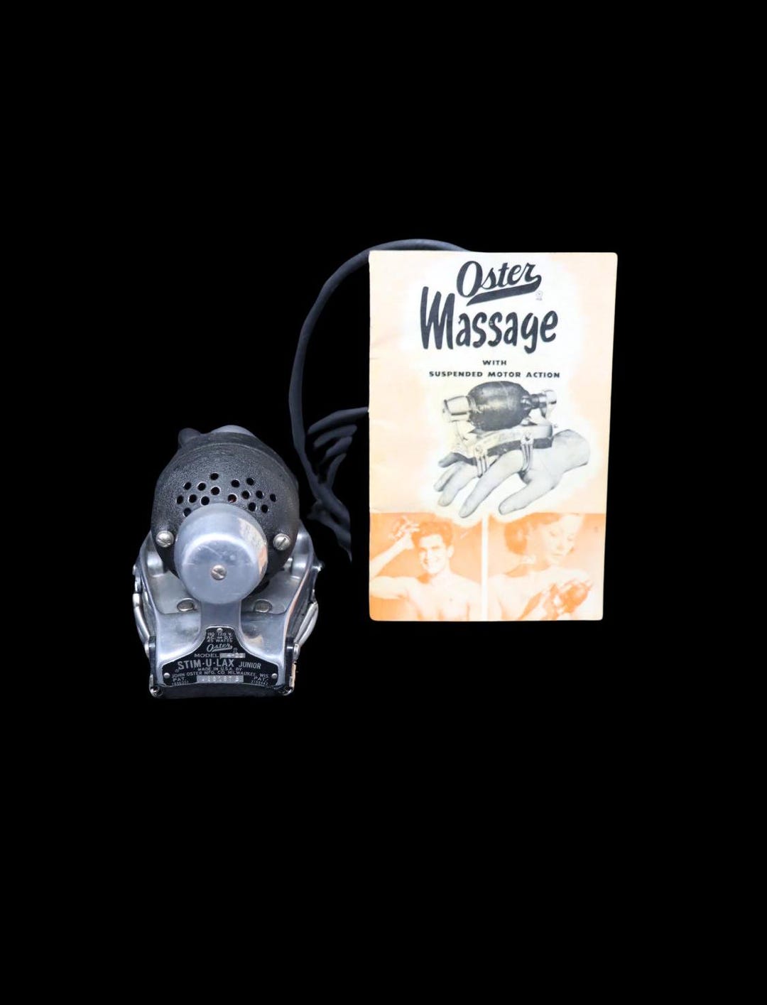Masajeador de mano profesional Oster Stim U Lax para barberia Etsy Espana