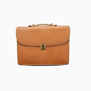 Porte-documents en cuir Gucci vintage