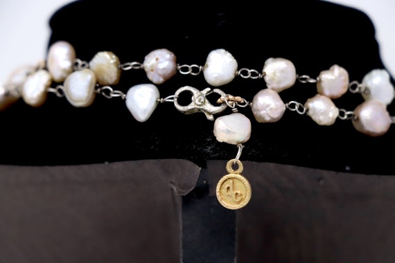 DC Designer Baroque Soufflé Pearls & 18K Gold cir… - image 4