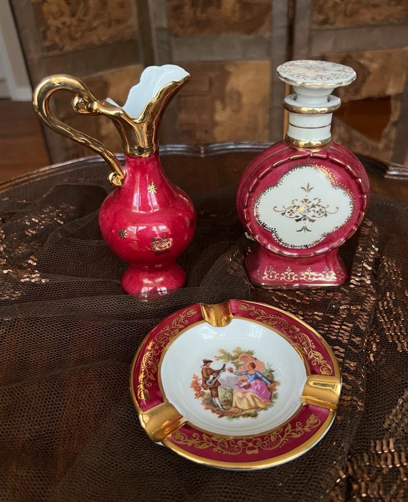 Limoge perfume bottles - Etsy 日本