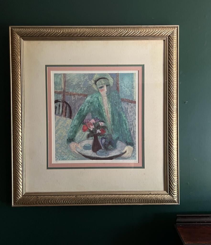 BARBARA FORREST 水彩画 額付き バーバラ・フォレスト