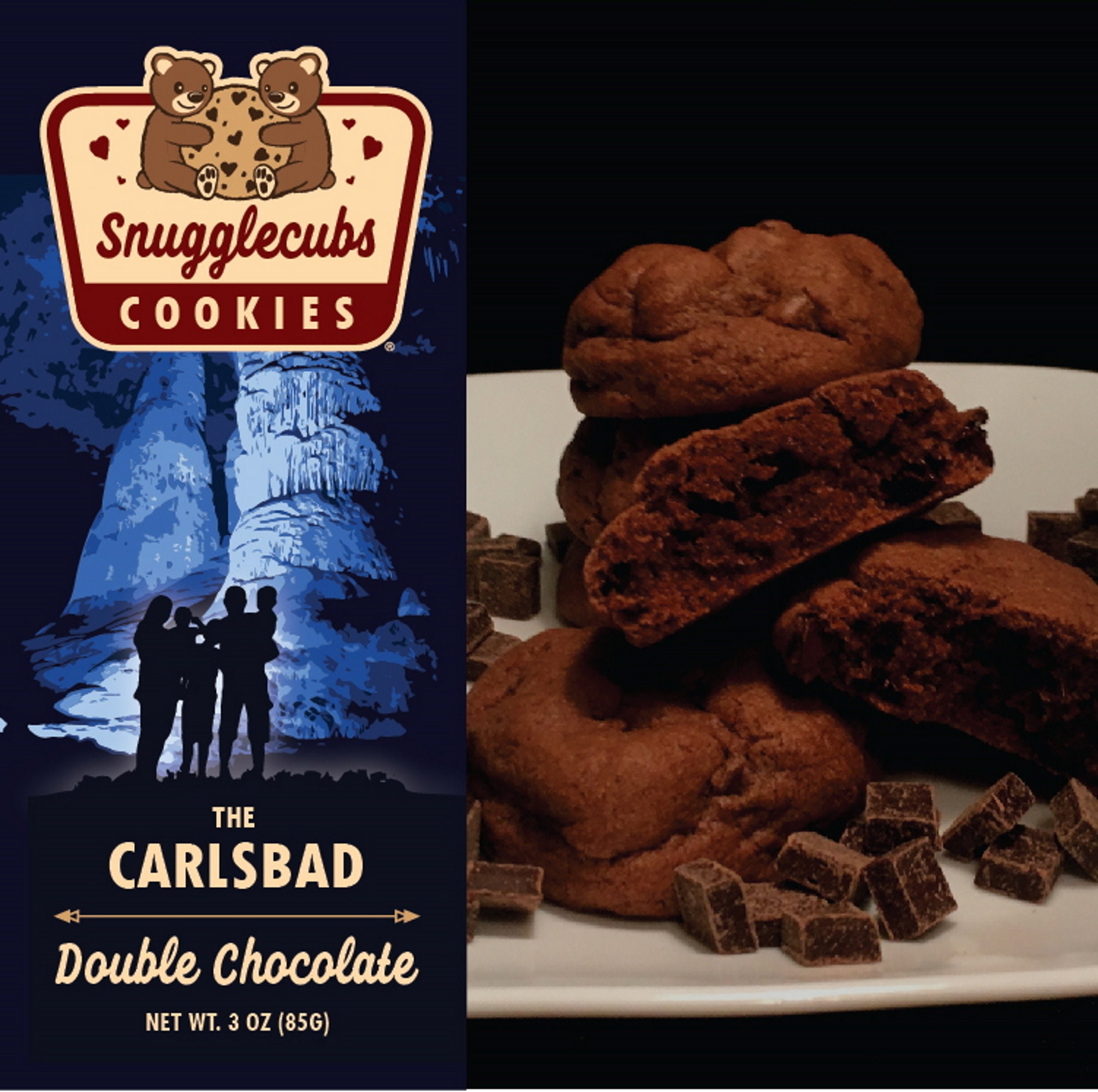 The Carlsbad Cookie Double Chocolate with Chocolate Chips Etsy.de