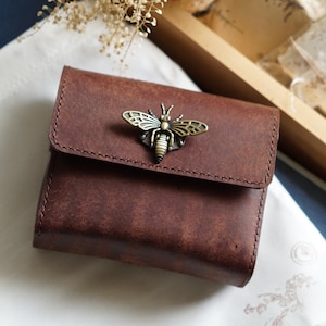 Bee Pouch: Kleine Journaltasche S Größe, kompakte Journalingtasche